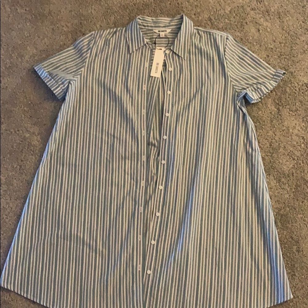 Button up dress